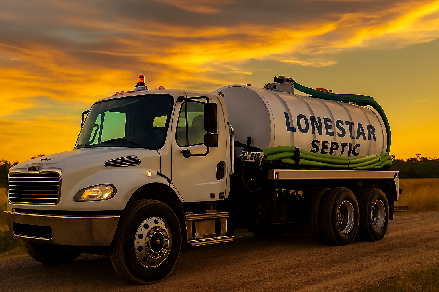Lone Star Septic truck